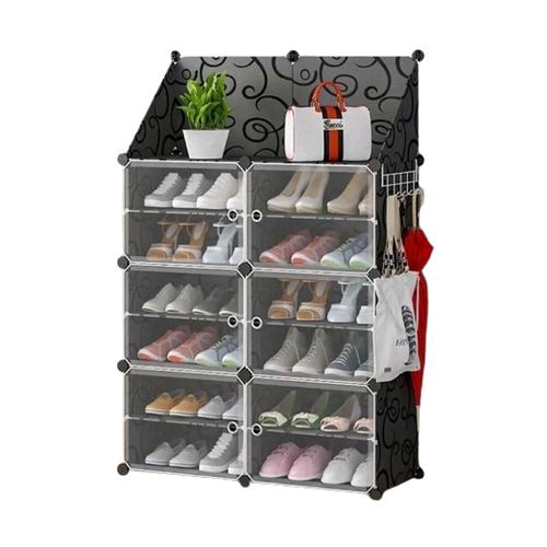 Rangement de Chaussures Plastique 24 PAIRES