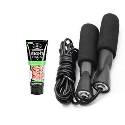 Pack Crème pour Abdominaux 170G + corde a sauter