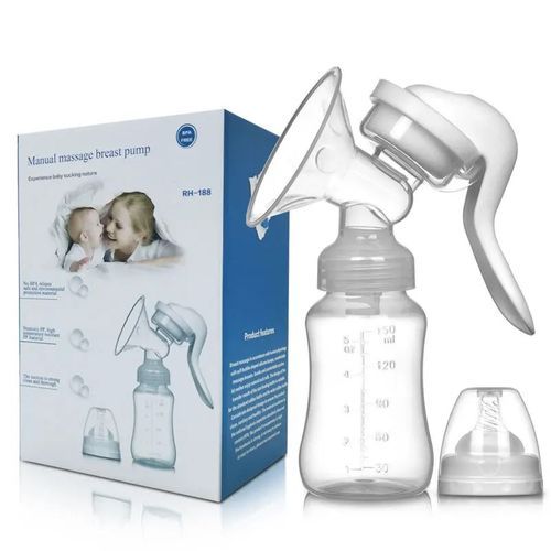 Tire-lait manuel en silicone