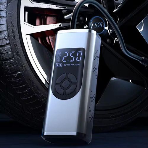 Gonfleur de pneu portable : pompe à air sans fil pour voiture, vélo, moto
