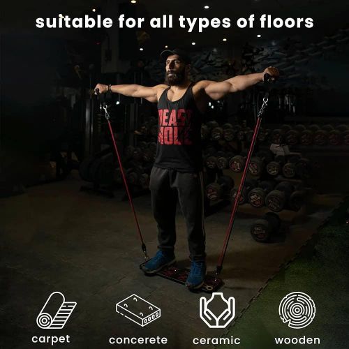 Planche de pompes avec poignés