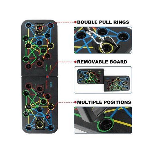 Planche de pompes avec poignés